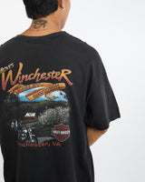 Vintage Harley Davidson Tee <br>XL , The Real Deal , newtown, sydney, australia, thrift store, opshop, preloved, secondhand, sustainable, retro, antique, 70s, 80s, 90s, 2000s, 00s, fashion, clothing, streetwear, trendy, garment, style, boutique, store, shop, archive, sale, cheap, best, top