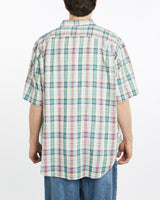 Vintage, Nautica, Short, Sleeve, Button, Up, Shirt, The Real Deal, size extra large, colour Multicolour, newtown, sydney, australia, thrift store, opshop, preloved, secondhand, sustainable, retro, antique, 70s, 80s, 90s, 2000s, 00s, fashion, clothing, streetwear, trendy, garment, style, boutique, store, shop, archive, sale, cheap, best, top, Shirts