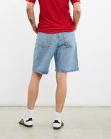 Vintage, Wrangler, Denim, Shorts, The Real Deal, size 31", colour Blue, newtown, sydney, australia, thrift store, opshop, preloved, secondhand, sustainable, retro, antique, 70s, 80s, 90s, 2000s, 00s, fashion, clothing, streetwear, trendy, garment, style, boutique, store, shop, archive, sale, cheap, best, top, Shorts