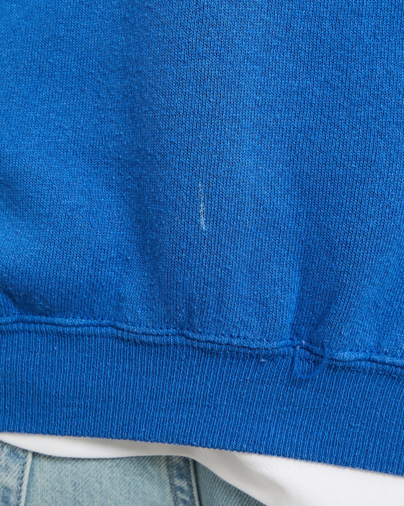 Vintage, 90s, Disney, Mickey, Mouse, Sweatshirt, The Real Deal, size double extra small, colour Blue, newtown, sydney, australia, thrift store, opshop, preloved, secondhand, sustainable, retro, antique, 70s, 80s, 90s, 2000s, 00s, fashion, clothing, streetwear, trendy, garment, style, boutique, store, shop, archive, sale, cheap, best, top, Sweats and hoodies