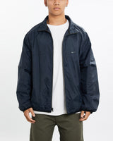 Vintage, 90s, Nike, Windbreaker, Jacket, The Real Deal, size large, colour Navy, newtown, sydney, australia, thrift store, opshop, preloved, secondhand, sustainable, retro, antique, 70s, 80s, 90s, 2000s, 00s, fashion, clothing, streetwear, trendy, garment, style, boutique, store, shop, archive, sale, cheap, best, top, Jackets