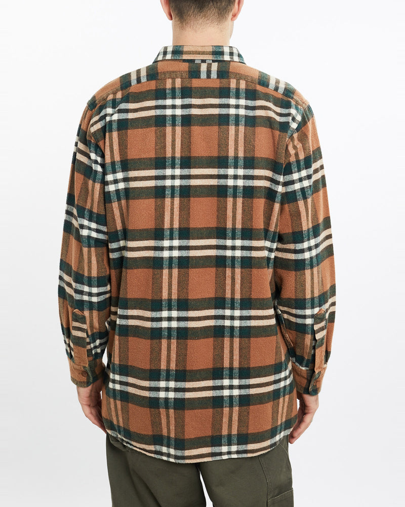 Vintage, 90s, L.L., Bean, Flannelette, Button, Up, Shirt, The Real Deal, size extra large, colour Multicolour, newtown, sydney, australia, thrift store, opshop, preloved, secondhand, sustainable, retro, antique, 70s, 80s, 90s, 2000s, 00s, fashion, clothing, streetwear, trendy, garment, style, boutique, store, shop, archive, sale, cheap, best, top, Shirts