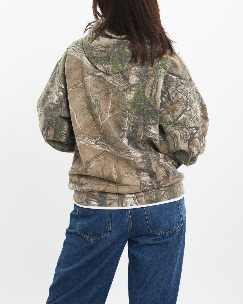 Vintage Realtree Camo Hooded Sweatshirt <br>S , The Real Deal , newtown, sydney, australia, thrift store, opshop, preloved, secondhand, sustainable, retro, antique, 70s, 80s, 90s, 2000s, 00s, fashion, clothing, streetwear, trendy, garment, style, boutique, store, shop, archive, sale, cheap, best, top