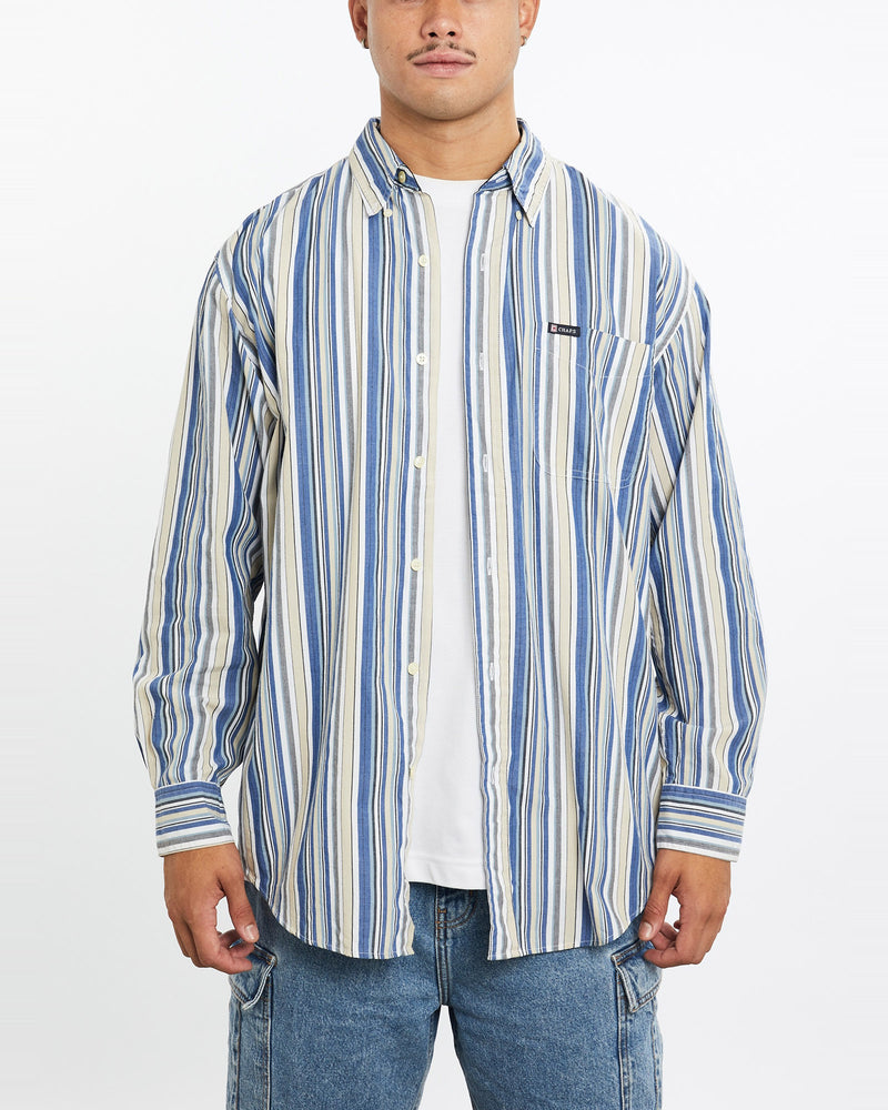 Vintage, Chaps, Ralph, Lauren, Button, Up, Shirt, The Real Deal, size extra large, colour Multicolour, newtown, sydney, australia, thrift store, opshop, preloved, secondhand, sustainable, retro, antique, 70s, 80s, 90s, 2000s, 00s, fashion, clothing, streetwear, trendy, garment, style, boutique, store, shop, archive, sale, cheap, best, top, Shirts