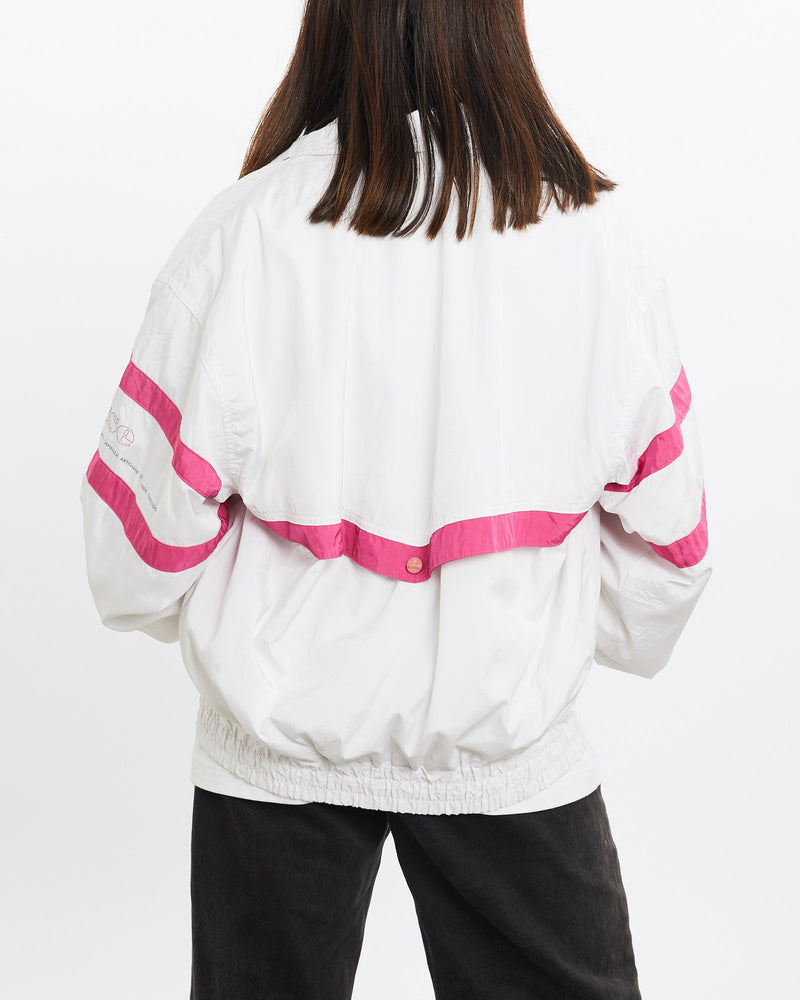 Vintage, 90s, Ellesse, Track, Jacket, The Real Deal, size double extra small, colour Beige, newtown, sydney, australia, thrift store, opshop, preloved, secondhand, sustainable, retro, antique, 70s, 80s, 90s, 2000s, 00s, fashion, clothing, streetwear, trendy, garment, style, boutique, store, shop, archive, sale, cheap, best, top, Jackets