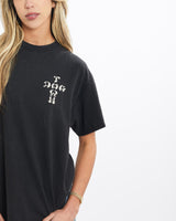 Dogtown, Skate, Tee, The Real Deal, size extra small, colour Black, newtown, sydney, australia, thrift store, opshop, preloved, secondhand, sustainable, retro, antique, 70s, 80s, 90s, 2000s, 00s, fashion, clothing, streetwear, trendy, garment, style, boutique, store, shop, archive, sale, cheap, best, top, T-Shirts