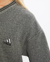 Vintage, 90s, Adidas, Tee, The Real Deal, size extra small, colour Grey, newtown, sydney, australia, thrift store, opshop, preloved, secondhand, sustainable, retro, antique, 70s, 80s, 90s, 2000s, 00s, fashion, clothing, streetwear, trendy, garment, style, boutique, store, shop, archive, sale, cheap, best, top, T-Shirts