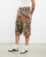 Vintage, Realtree, Camo, Cargo, Shorts, The Real Deal, size 31", colour Green, newtown, sydney, australia, thrift store, opshop, preloved, secondhand, sustainable, retro, antique, 70s, 80s, 90s, 2000s, 00s, fashion, clothing, streetwear, trendy, garment, style, boutique, store, shop, archive, sale, cheap, best, top, Shorts