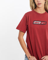 Vintage, 90s, Nike, Tee, The Real Deal, size extra small, colour Red, newtown, sydney, australia, thrift store, opshop, preloved, secondhand, sustainable, retro, antique, 70s, 80s, 90s, 2000s, 00s, fashion, clothing, streetwear, trendy, garment, style, boutique, store, shop, archive, sale, cheap, best, top, T-Shirts