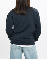 Vintage, Reebok, Sweatshirt, The Real Deal, size double extra small, colour Navy, newtown, sydney, australia, thrift store, opshop, preloved, secondhand, sustainable, retro, antique, 70s, 80s, 90s, 2000s, 00s, fashion, clothing, streetwear, trendy, garment, style, boutique, store, shop, archive, sale, cheap, best, top, Sweats and hoodies