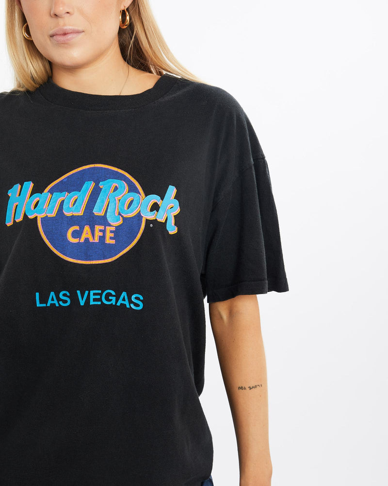 Vintage, 90s, Hard, Rock, Cafe, Tee, The Real Deal, size medium, colour Black, newtown, sydney, australia, thrift store, opshop, preloved, secondhand, sustainable, retro, antique, 70s, 80s, 90s, 2000s, 00s, fashion, clothing, streetwear, trendy, garment, style, boutique, store, shop, archive, sale, cheap, best, top, T-Shirts