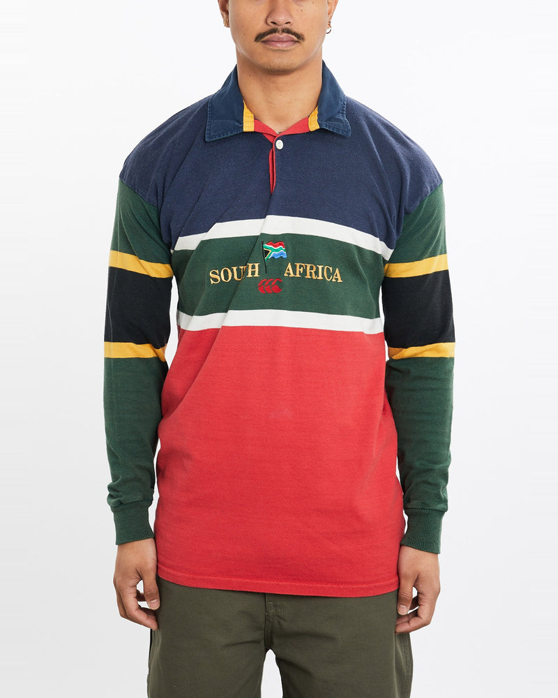 Vintage, 90s, Canterbury, South, Africa, Rugby, Shirt, The Real Deal, size medium, colour Multicolour, newtown, sydney, australia, thrift store, opshop, preloved, secondhand, sustainable, retro, antique, 70s, 80s, 90s, 2000s, 00s, fashion, clothing, streetwear, trendy, garment, style, boutique, store, shop, archive, sale, cheap, best, top, Shirts