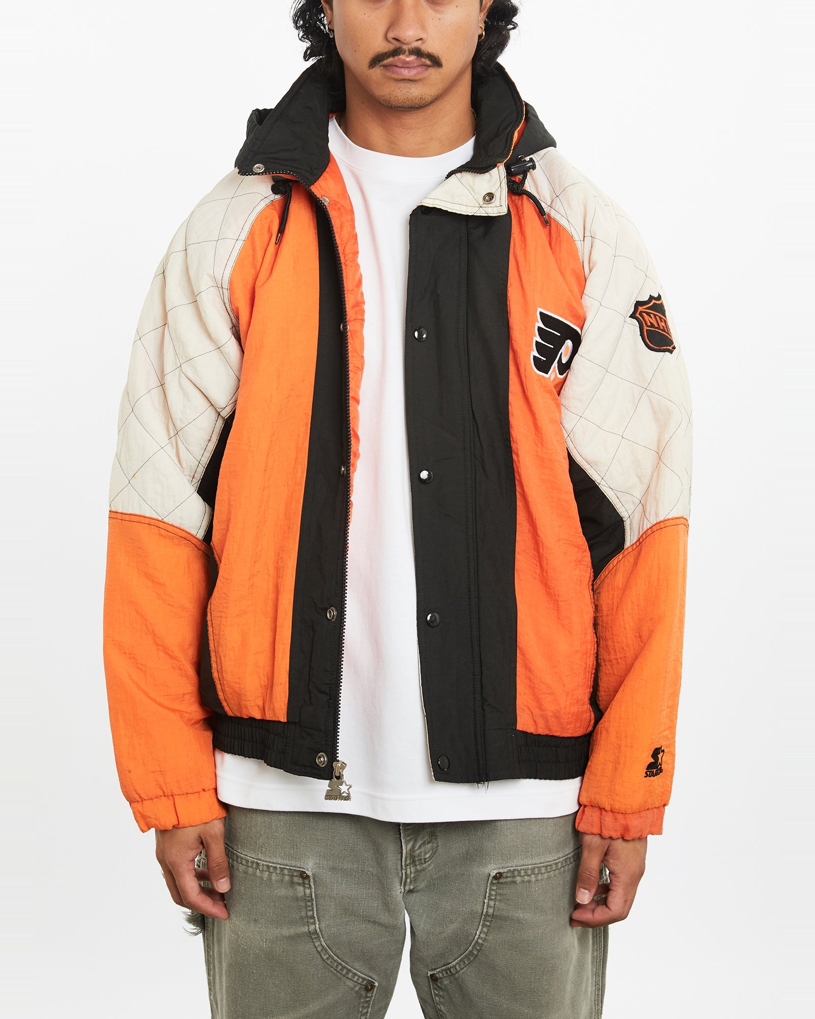 Vintage 90s Starter NHL Philadelphia Flyers Jacket M