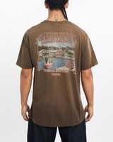 Vintage, Harley, Davidson, Tee, The Real Deal, size large, colour Brown, newtown, sydney, australia, thrift store, opshop, preloved, secondhand, sustainable, retro, antique, 70s, 80s, 90s, 2000s, 00s, fashion, clothing, streetwear, trendy, garment, style, boutique, store, shop, archive, sale, cheap, best, top, T-Shirts