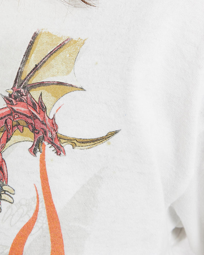 Vintage, Bakugan, Cartoon, Tee, The Real Deal, size double extra small, colour Grey, newtown, sydney, australia, thrift store, opshop, preloved, secondhand, sustainable, retro, antique, 70s, 80s, 90s, 2000s, 00s, fashion, clothing, streetwear, trendy, garment, style, boutique, store, shop, archive, sale, cheap, best, top, T-Shirts