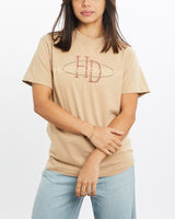 Vintage, 1996, Harley, Davidson, Tee, The Real Deal, size double extra small, colour Brown, newtown, sydney, australia, thrift store, opshop, preloved, secondhand, sustainable, retro, antique, 70s, 80s, 90s, 2000s, 00s, fashion, clothing, streetwear, trendy, garment, style, boutique, store, shop, archive, sale, cheap, best, top, T-Shirts