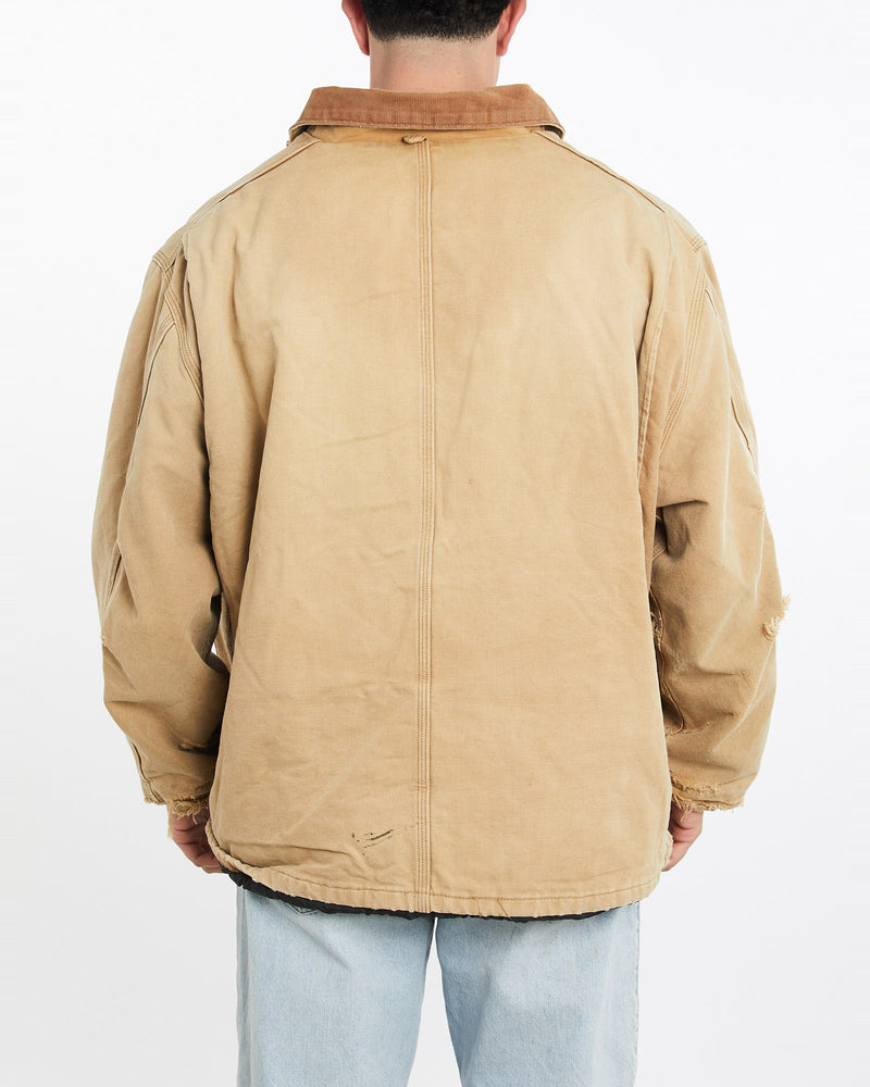 Vintage, 90s, Carhartt, Arctic', Jacket, The Real Deal, size double extra large, colour Brown, newtown, sydney, australia, thrift store, opshop, preloved, secondhand, sustainable, retro, antique, 70s, 80s, 90s, 2000s, 00s, fashion, clothing, streetwear, trendy, garment, style, boutique, store, shop, archive, sale, cheap, best, top, Jackets