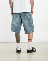 Vintage Levi's Denim Carpenter Shorts <br>31" , The Real Deal , newtown, sydney, australia, thrift store, opshop, preloved, secondhand, sustainable, retro, antique, 70s, 80s, 90s, 2000s, 00s, fashion, clothing, streetwear, trendy, garment, style, boutique, store, shop, archive, sale, cheap, best, top