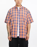 Vintage, 90s, Polo, Ralph, Lauren, Short, Sleeve, Button, Up, Shirt, The Real Deal, size extra large, colour Multicolour, newtown, sydney, australia, thrift store, opshop, preloved, secondhand, sustainable, retro, antique, 70s, 80s, 90s, 2000s, 00s, fashion, clothing, streetwear, trendy, garment, style, boutique, store, shop, archive, sale, cheap, best, top, Shirts