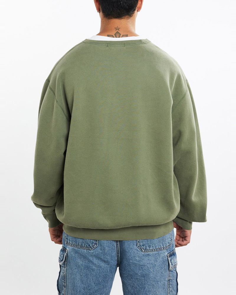 Vintage, 90s, Polo, Ralph, Lauren, Sweatshirt, The Real Deal, size extra large, colour Green, newtown, sydney, australia, thrift store, opshop, preloved, secondhand, sustainable, retro, antique, 70s, 80s, 90s, 2000s, 00s, fashion, clothing, streetwear, trendy, garment, style, boutique, store, shop, archive, sale, cheap, best, top, Sweats and hoodies