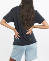 Vintage, 90s, Dolphin, Wildlife, Tee, The Real Deal, size small, colour Black, newtown, sydney, australia, thrift store, opshop, preloved, secondhand, sustainable, retro, antique, 70s, 80s, 90s, 2000s, 00s, fashion, clothing, streetwear, trendy, garment, style, boutique, store, shop, archive, sale, cheap, best, top, T-Shirts