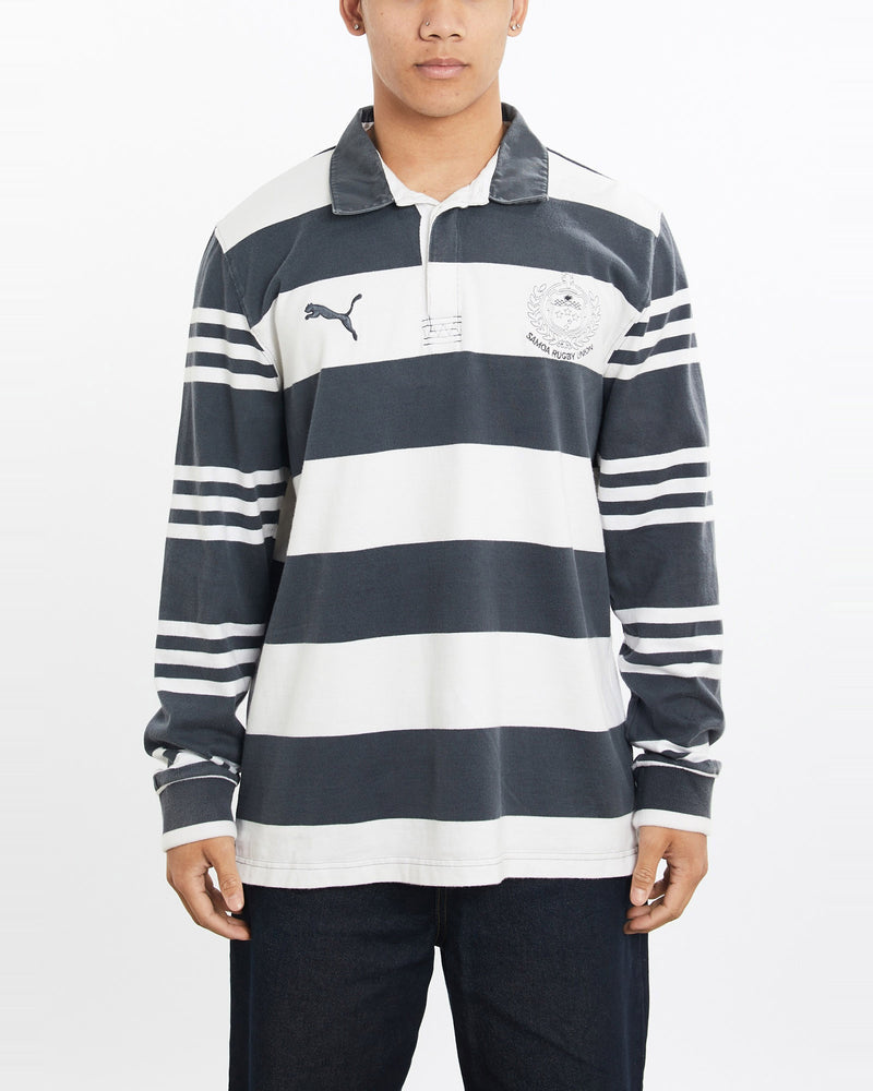 Vintage, Puma, Samoa, Rugby, Union, Rugby, Shirt, The Real Deal, size large, colour Multicolour, newtown, sydney, australia, thrift store, opshop, preloved, secondhand, sustainable, retro, antique, 70s, 80s, 90s, 2000s, 00s, fashion, clothing, streetwear, trendy, garment, style, boutique, store, shop, archive, sale, cheap, best, top, Shirts