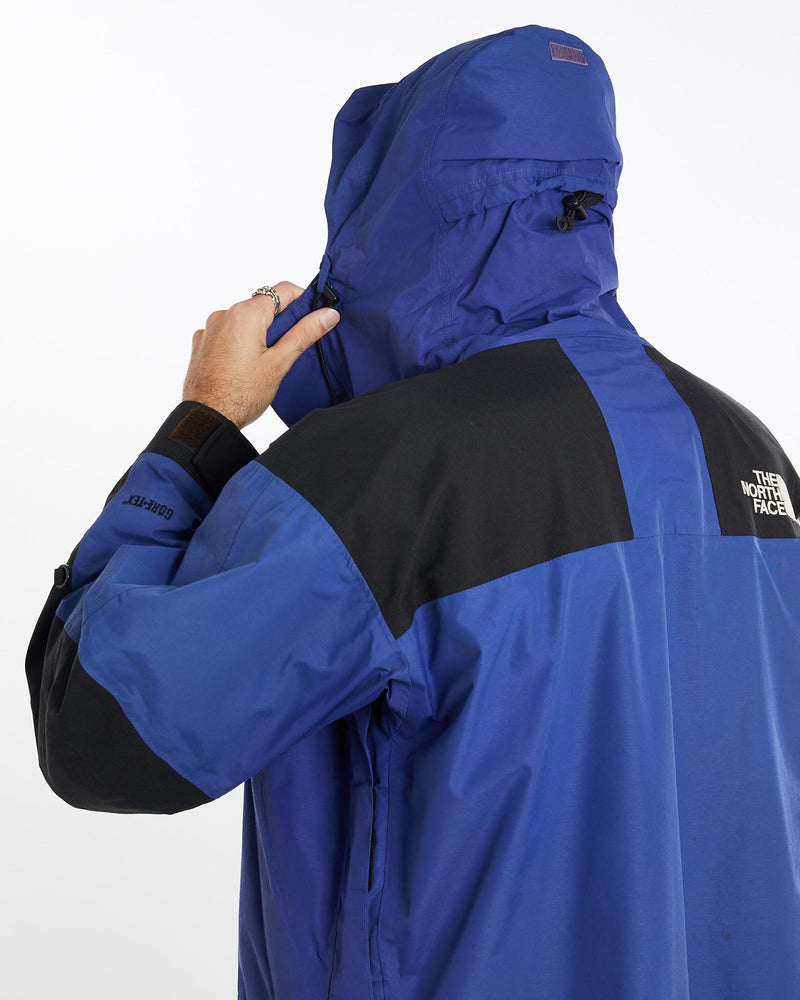 Vintage, 90s, The, North, Face, Mountain, Gore-Tex, Jacket, The Real Deal, size extra large, colour Purple, newtown, sydney, australia, thrift store, opshop, preloved, secondhand, sustainable, retro, antique, 70s, 80s, 90s, 2000s, 00s, fashion, clothing, streetwear, trendy, garment, style, boutique, store, shop, archive, sale, cheap, best, top, Jackets