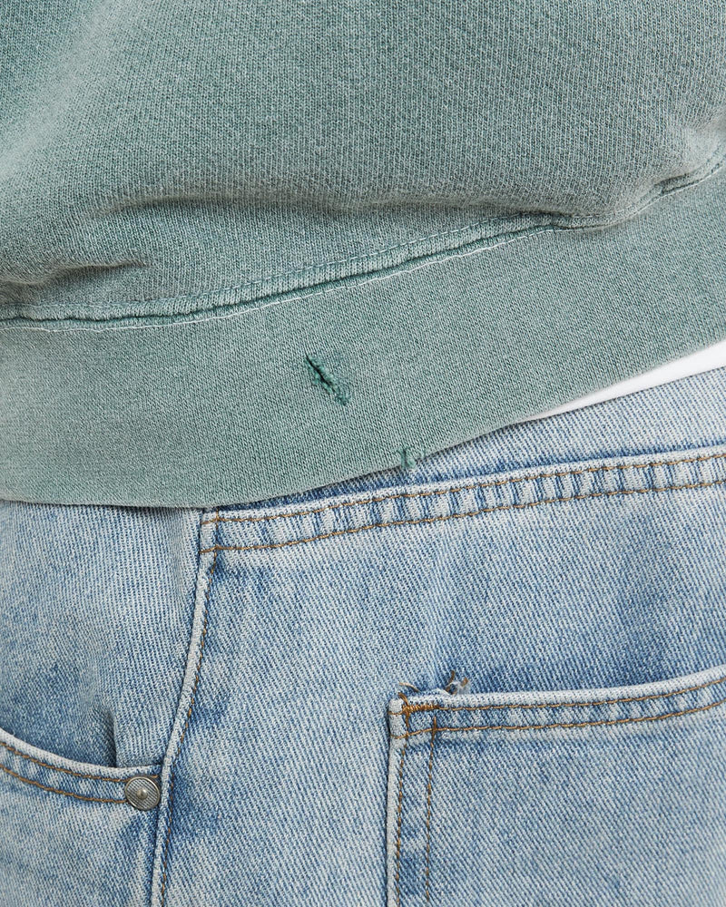 Vintage, 90s, Westhampton, Beach, Sweatshirt, The Real Deal, size large, colour Green, newtown, sydney, australia, thrift store, opshop, preloved, secondhand, sustainable, retro, antique, 70s, 80s, 90s, 2000s, 00s, fashion, clothing, streetwear, trendy, garment, style, boutique, store, shop, archive, sale, cheap, best, top, Sweats and hoodies