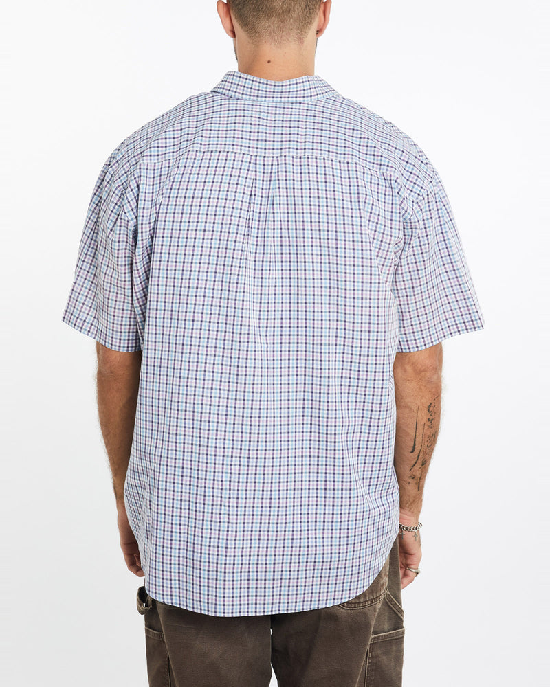 Vintage, 90s, Polo, Ralph, Lauren, Short, Sleeve, Button, Up, Shirt, The Real Deal, size extra large, colour Multicolour, newtown, sydney, australia, thrift store, opshop, preloved, secondhand, sustainable, retro, antique, 70s, 80s, 90s, 2000s, 00s, fashion, clothing, streetwear, trendy, garment, style, boutique, store, shop, archive, sale, cheap, best, top, Shirts