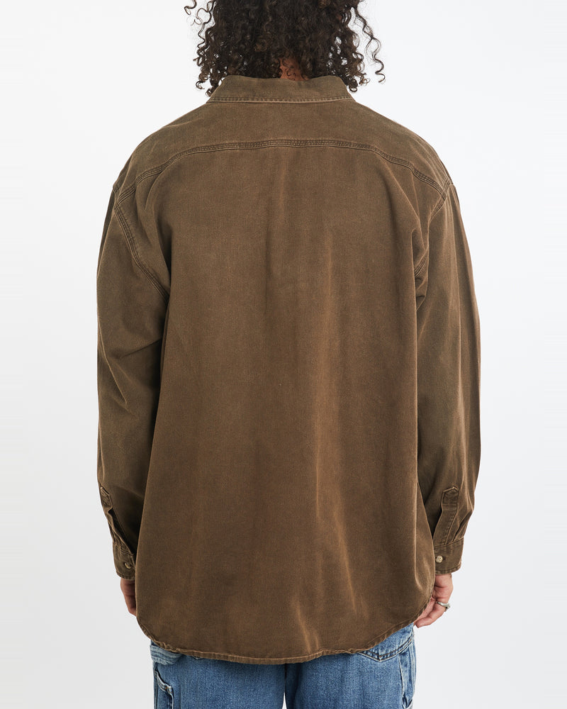 Vintage Carhartt Button Up Shirt <br>XXL , The Real Deal , newtown, sydney, australia, thrift store, opshop, preloved, secondhand, sustainable, retro, antique, 70s, 80s, 90s, 2000s, 00s, fashion, clothing, streetwear, trendy, garment, style, boutique, store, shop, archive, sale, cheap, best, top