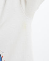 Vintage, 1989, NFL, 49ers, vs, Broncos, Super, Bowl, Long, Sleeve, Tee, The Real Deal, size small, colour White, newtown, sydney, australia, thrift store, opshop, preloved, secondhand, sustainable, retro, antique, 70s, 80s, 90s, 2000s, 00s, fashion, clothing, streetwear, trendy, garment, style, boutique, store, shop, archive, sale, cheap, best, top, T-Shirts