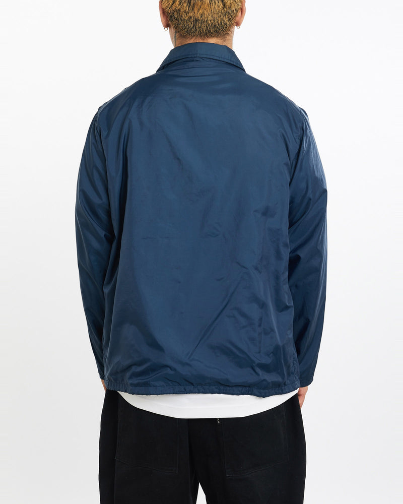 Vintage, 90s, Nike, Coaches, Jacket, The Real Deal, size extra large, colour Navy, newtown, sydney, australia, thrift store, opshop, preloved, secondhand, sustainable, retro, antique, 70s, 80s, 90s, 2000s, 00s, fashion, clothing, streetwear, trendy, garment, style, boutique, store, shop, archive, sale, cheap, best, top, Jackets