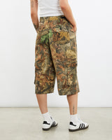 Vintage, Realtree, Camo, Cargo, Shorts, The Real Deal, size 31", colour Green, newtown, sydney, australia, thrift store, opshop, preloved, secondhand, sustainable, retro, antique, 70s, 80s, 90s, 2000s, 00s, fashion, clothing, streetwear, trendy, garment, style, boutique, store, shop, archive, sale, cheap, best, top, Shorts