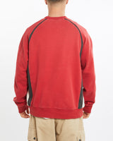 Vintage, Nike, Sweatshirt, The Real Deal, size large, colour Red, newtown, sydney, australia, thrift store, opshop, preloved, secondhand, sustainable, retro, antique, 70s, 80s, 90s, 2000s, 00s, fashion, clothing, streetwear, trendy, garment, style, boutique, store, shop, archive, sale, cheap, best, top, Sweats and hoodies