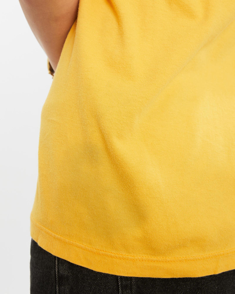 Vintage, 90s, Nautica, Pocket, Tee, The Real Deal, size medium, colour Yellow, newtown, sydney, australia, thrift store, opshop, preloved, secondhand, sustainable, retro, antique, 70s, 80s, 90s, 2000s, 00s, fashion, clothing, streetwear, trendy, garment, style, boutique, store, shop, archive, sale, cheap, best, top, T-Shirts