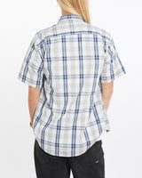 Vintage, 90s, Polo, Ralph, Lauren, Short, Sleeve, Button, Up, Shirt, The Real Deal, size medium, colour White, newtown, sydney, australia, thrift store, opshop, preloved, secondhand, sustainable, retro, antique, 70s, 80s, 90s, 2000s, 00s, fashion, clothing, streetwear, trendy, garment, style, boutique, store, shop, archive, sale, cheap, best, top, Shirts