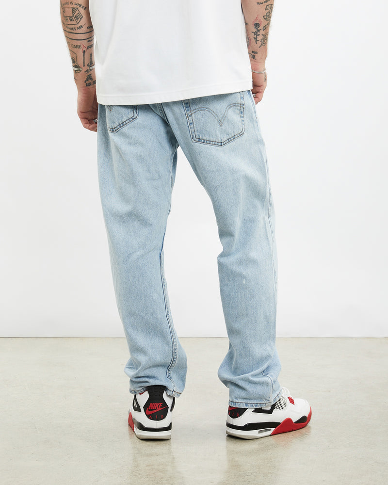 Vintage Levi's 505 Denim Jeans <br>31" , The Real Deal , newtown, sydney, australia, thrift store, opshop, preloved, secondhand, sustainable, retro, antique, 70s, 80s, 90s, 2000s, 00s, fashion, clothing, streetwear, trendy, garment, style, boutique, store, shop, archive, sale, cheap, best, top