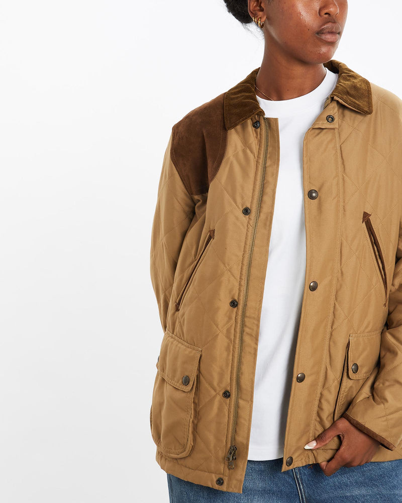 Vintage, 90s, Polo, Ralph, Lauren, Hunting, Jacket, The Real Deal, size medium, colour Brown, newtown, sydney, australia, thrift store, opshop, preloved, secondhand, sustainable, retro, antique, 70s, 80s, 90s, 2000s, 00s, fashion, clothing, streetwear, trendy, garment, style, boutique, store, shop, archive, sale, cheap, best, top, Jackets