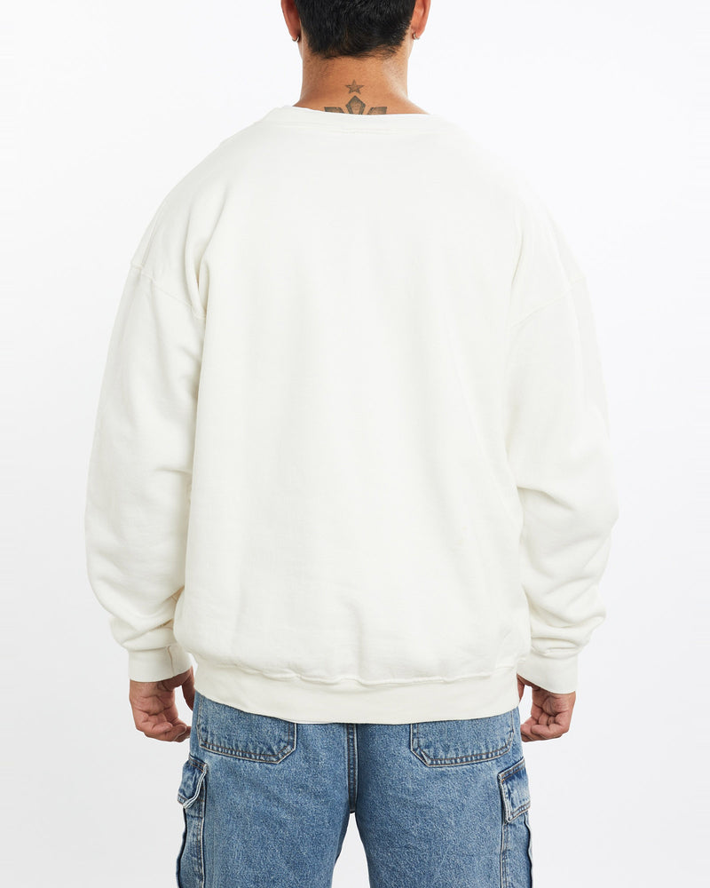 Vintage, 90s, Disney, Winnie, The, Pooh, Sweatshirt, The Real Deal, size extra large, colour White, newtown, sydney, australia, thrift store, opshop, preloved, secondhand, sustainable, retro, antique, 70s, 80s, 90s, 2000s, 00s, fashion, clothing, streetwear, trendy, garment, style, boutique, store, shop, archive, sale, cheap, best, top, Sweats and hoodies