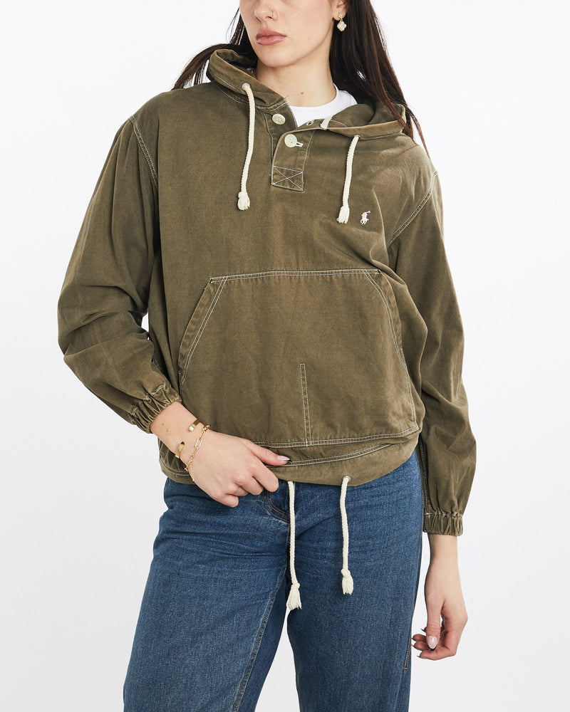 Vintage, 90s, Polo, Ralph, Lauren, Anorak, Jacket, The Real Deal, size small, colour Brown, newtown, sydney, australia, thrift store, opshop, preloved, secondhand, sustainable, retro, antique, 70s, 80s, 90s, 2000s, 00s, fashion, clothing, streetwear, trendy, garment, style, boutique, store, shop, archive, sale, cheap, best, top, Jackets