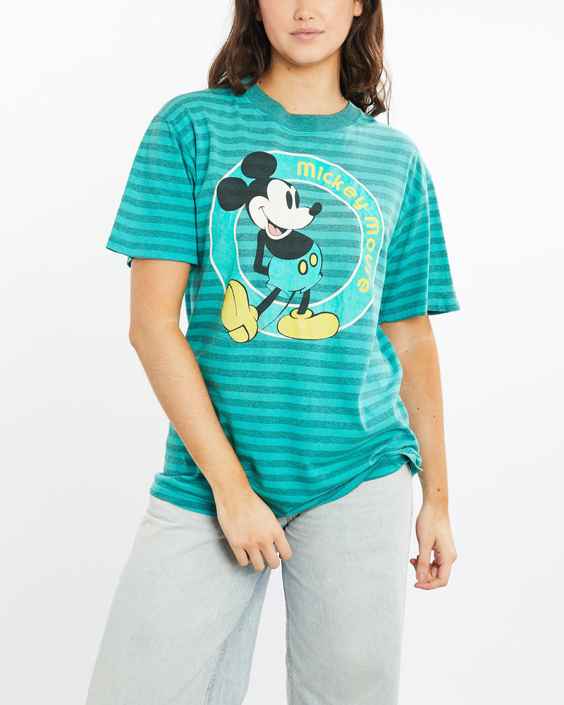 Vintage, 80s, Disney, Mickey, Mouse, Tee, The Real Deal, size medium, colour Multicolour, newtown, sydney, australia, thrift store, opshop, preloved, secondhand, sustainable, retro, antique, 70s, 80s, 90s, 2000s, 00s, fashion, clothing, streetwear, trendy, garment, style, boutique, store, shop, archive, sale, cheap, best, top, T-Shirts