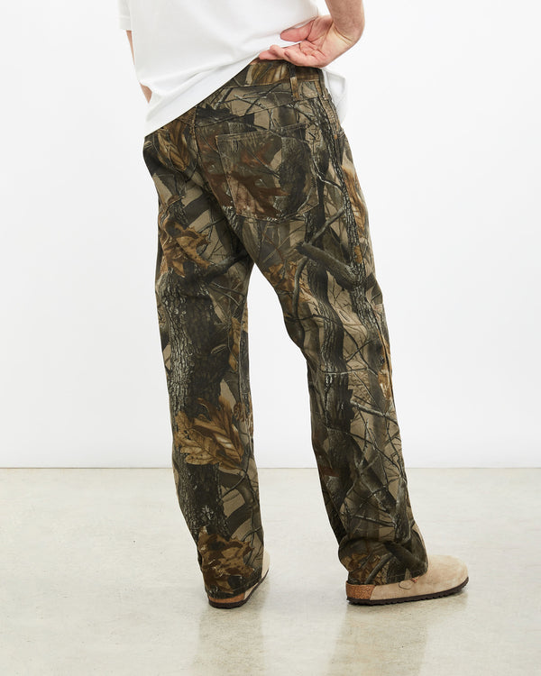 Vintage Outfitters Ridge Realtree Camo Pants <br>34