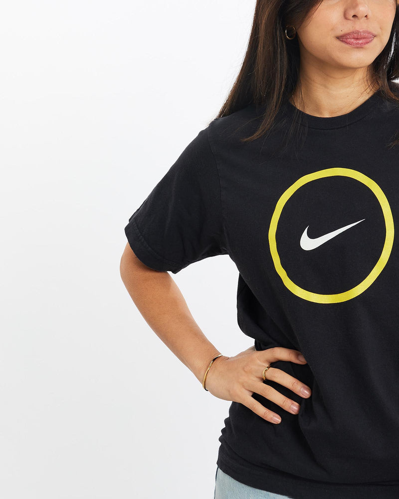 Vintage, Nike, Live, Strong, Sport, Tee, The Real Deal, size double extra small, colour Black, newtown, sydney, australia, thrift store, opshop, preloved, secondhand, sustainable, retro, antique, 70s, 80s, 90s, 2000s, 00s, fashion, clothing, streetwear, trendy, garment, style, boutique, store, shop, archive, sale, cheap, best, top, T-Shirts