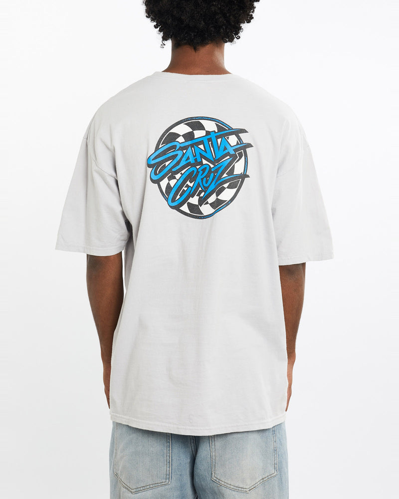 Vintage, Santa, Cruz, Skate, Tee, The Real Deal, size large, colour Grey, newtown, sydney, australia, thrift store, opshop, preloved, secondhand, sustainable, retro, antique, 70s, 80s, 90s, 2000s, 00s, fashion, clothing, streetwear, trendy, garment, style, boutique, store, shop, archive, sale, cheap, best, top, T-Shirts