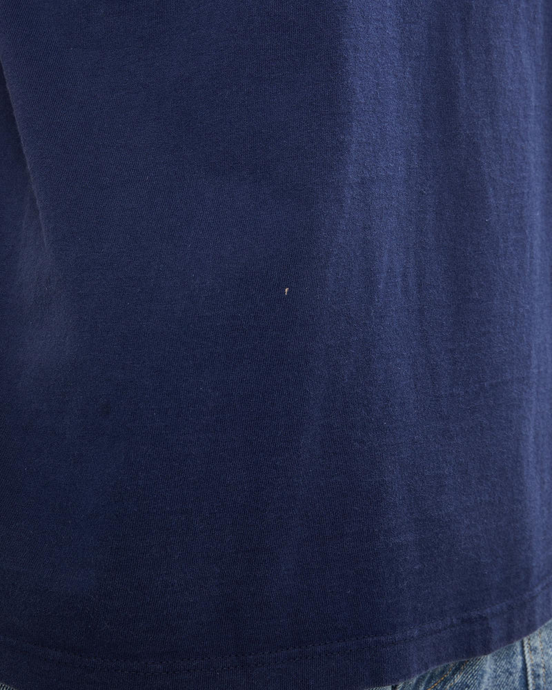 Vintage, 90s, Nike, Challenge, Court, Tee, The Real Deal, size extra small, colour Navy, newtown, sydney, australia, thrift store, opshop, preloved, secondhand, sustainable, retro, antique, 70s, 80s, 90s, 2000s, 00s, fashion, clothing, streetwear, trendy, garment, style, boutique, store, shop, archive, sale, cheap, best, top, T-Shirts