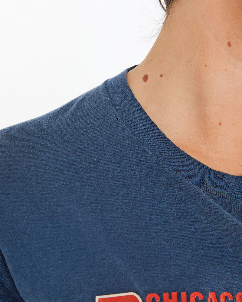 Vintage 1985 NFL Chicago Bears Super Bowl Tee <br>S , The Real Deal , newtown, sydney, australia, thrift store, opshop, preloved, secondhand, sustainable, retro, antique, 70s, 80s, 90s, 2000s, 00s, fashion, clothing, streetwear, trendy, garment, style, boutique, store, shop, archive, sale, cheap, best, top