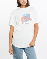 Vintage, Planet, Hollywood, Tee, The Real Deal, size small, colour White, newtown, sydney, australia, thrift store, opshop, preloved, secondhand, sustainable, retro, antique, 70s, 80s, 90s, 2000s, 00s, fashion, clothing, streetwear, trendy, garment, style, boutique, store, shop, archive, sale, cheap, best, top, T-Shirts