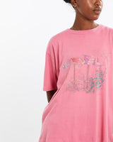 Vintage, 90s, Mailbox, Tee, The Real Deal, size medium, colour Pink, newtown, sydney, australia, thrift store, opshop, preloved, secondhand, sustainable, retro, antique, 70s, 80s, 90s, 2000s, 00s, fashion, clothing, streetwear, trendy, garment, style, boutique, store, shop, archive, sale, cheap, best, top, T-Shirts