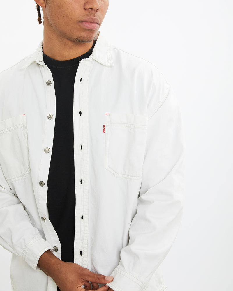 Vintage 90s Levi's Button Up Shirt <br>L , The Real Deal , newtown, sydney, australia, thrift store, opshop, preloved, secondhand, sustainable, retro, antique, 70s, 80s, 90s, 2000s, 00s, fashion, clothing, streetwear, trendy, garment, style, boutique, store, shop, archive, sale, cheap, best, top