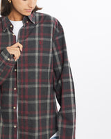 Vintage, Polo, Ralph, Lauren, Flannelette, Button, Up, Shirt, The Real Deal, size medium, colour Multicolour, newtown, sydney, australia, thrift store, opshop, preloved, secondhand, sustainable, retro, antique, 70s, 80s, 90s, 2000s, 00s, fashion, clothing, streetwear, trendy, garment, style, boutique, store, shop, archive, sale, cheap, best, top, Shirts